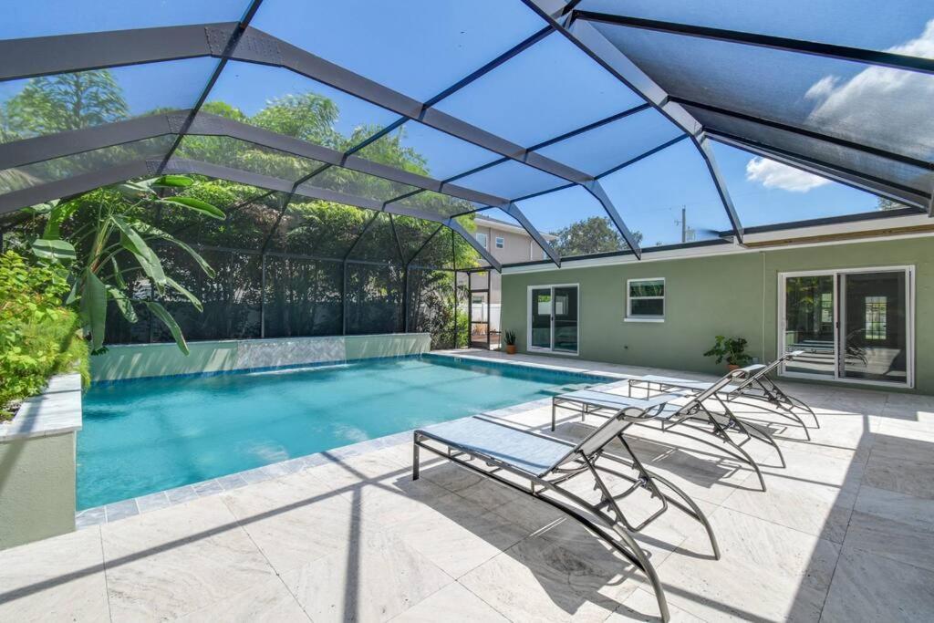 Luxury Home In The Heart Of South Tampa & Pool! Eksteriør billede